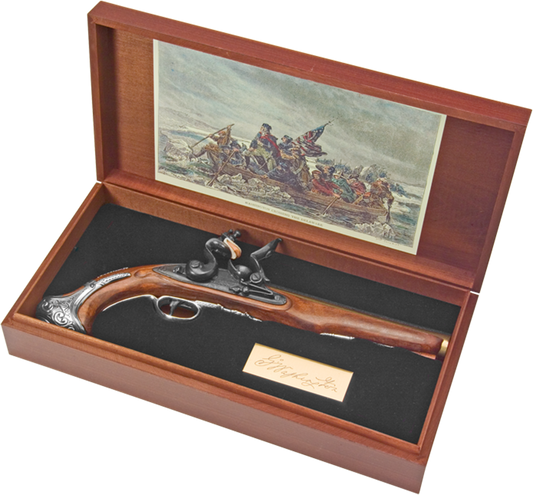 Colonial George Washington Deluxe Boxed Flintlock Gift Set