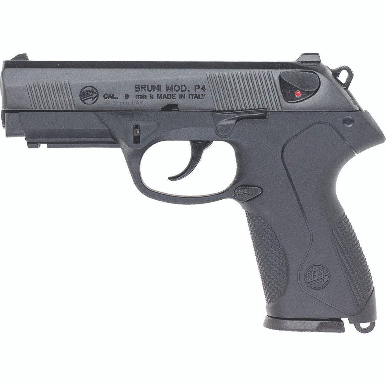 P4 9mm Automatic Blank Firing Gun – Black Finish