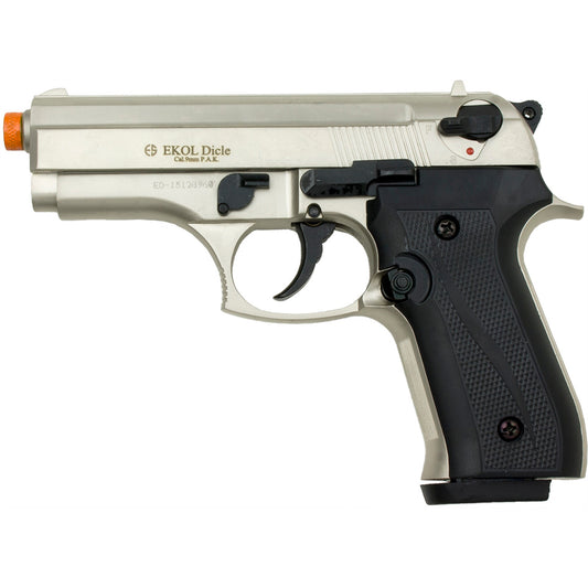 Dicle 8000 Front Firing Blank Gun Satin Finish