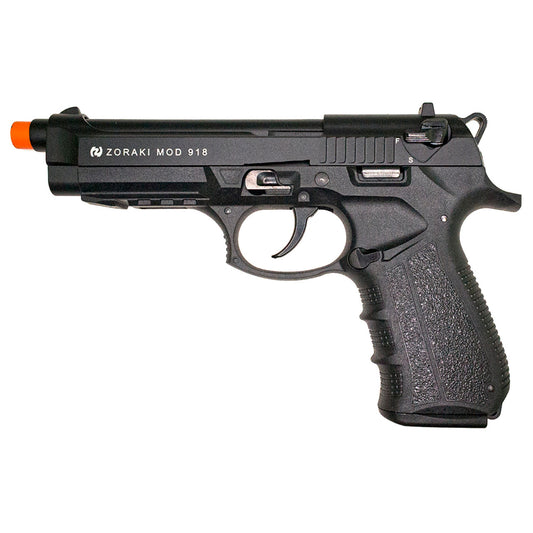 ZORAKI 918 Semi Auto Blank Pistol - Black