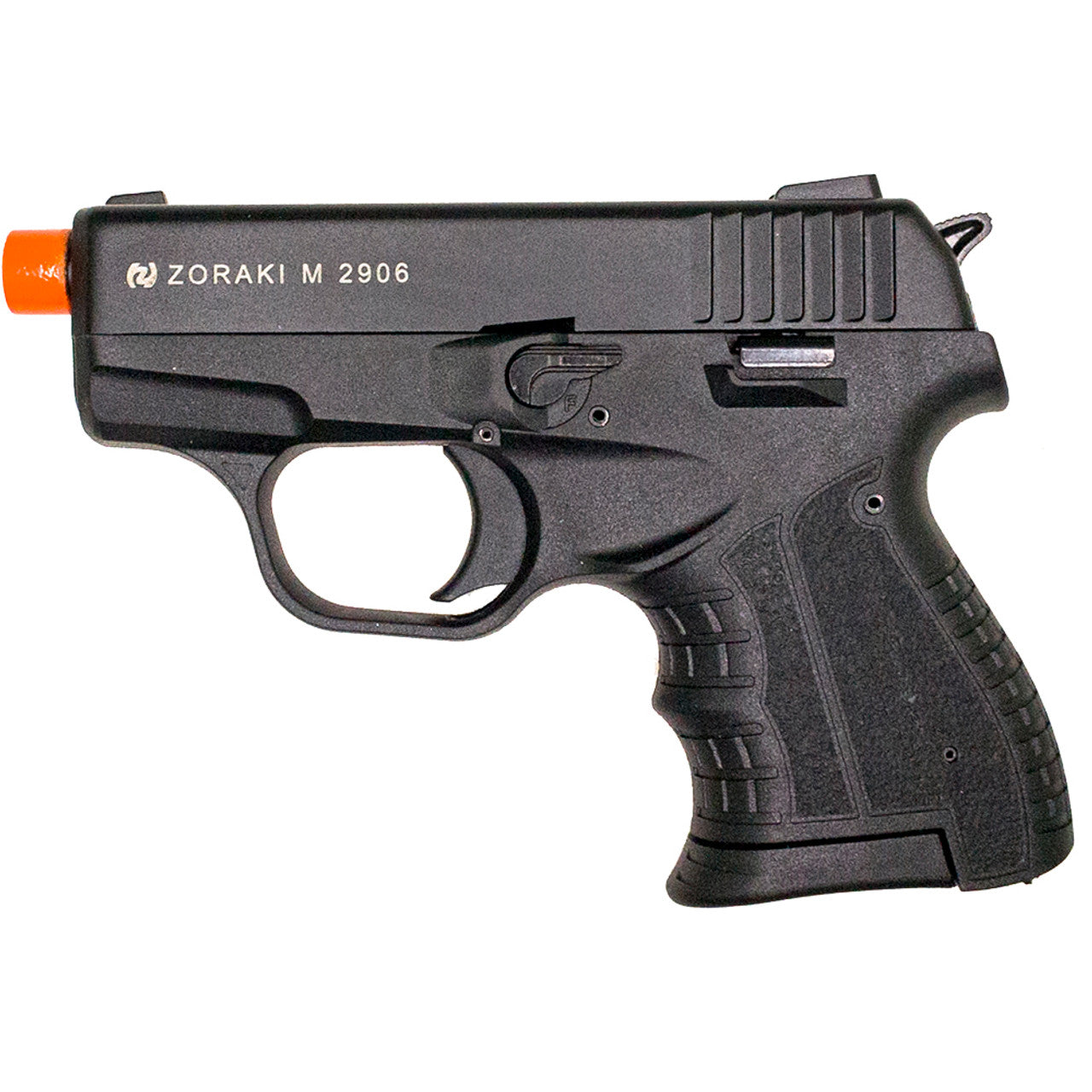 ZORAKI M2906 Semi-Auto Blank Pistol - Black